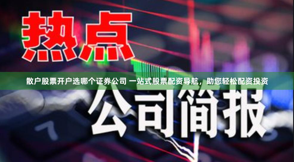 散户股票开户选哪个证券公司 一站式股票配资导航，助您轻松配资投资